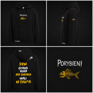 Bluza Porybieni - PZW STARA RURA NIE ZARYBIA WALI W CHU*A